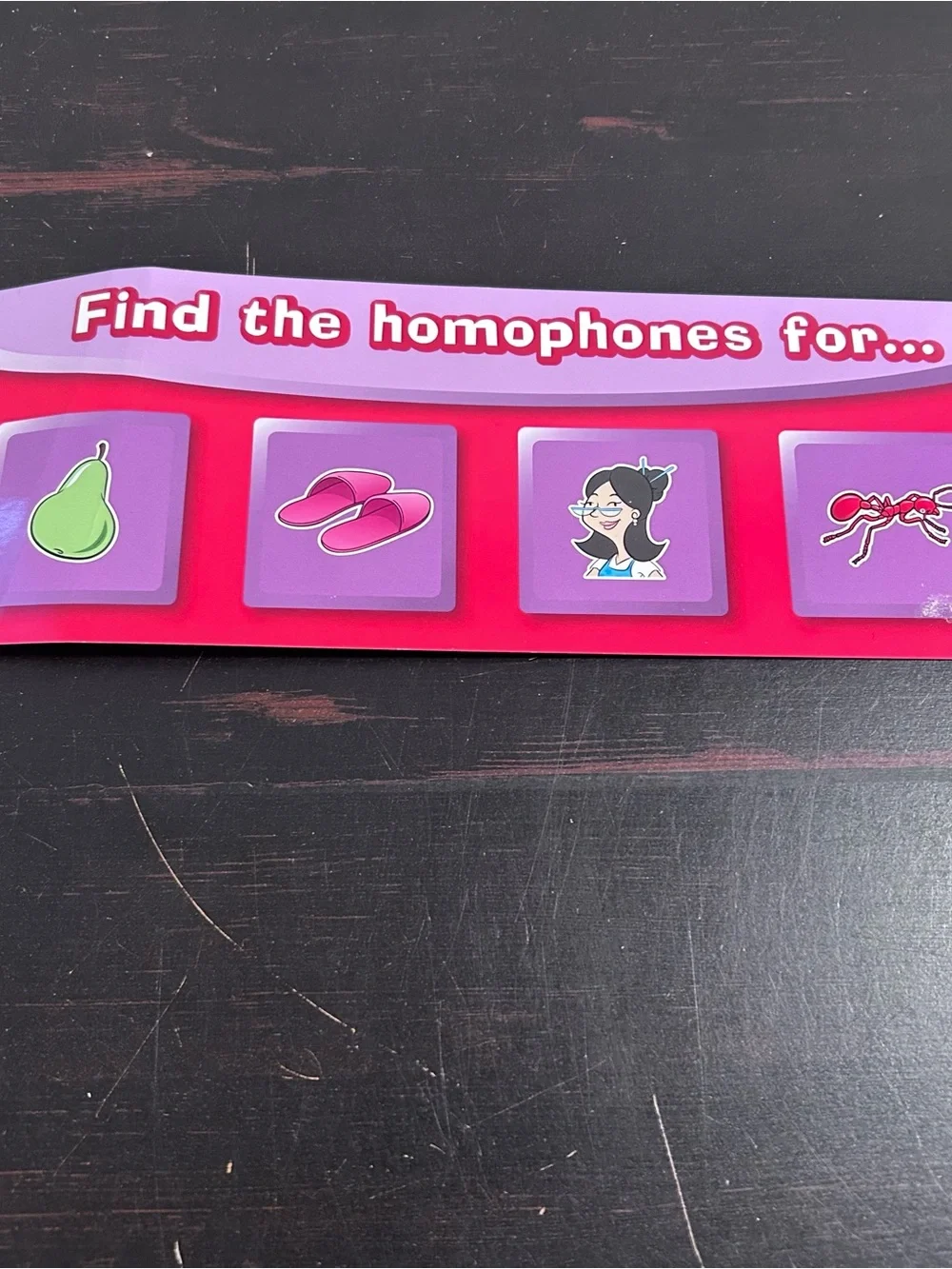 Lakeshore Find the Word Vocabulary Center Homeschool Teacher LL903 Language
